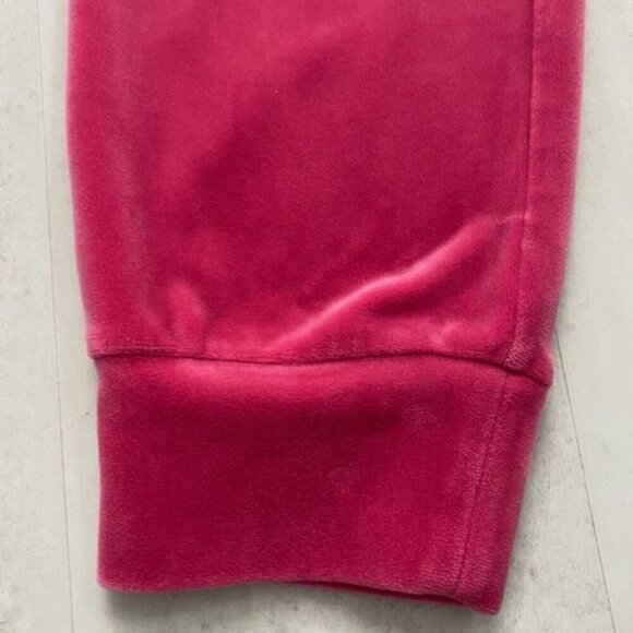Vintage JUICY COUTURE Hot Pink Velour Joggers Track Pants XS - Picture 7 of 9